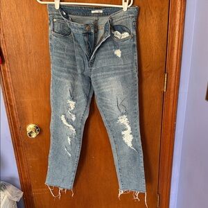 STS Blue Distressed Cropped Jeans